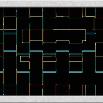 「D11」というタイトルのデジタルアーツ Said Quadriによって, オリジナルのアートワーク