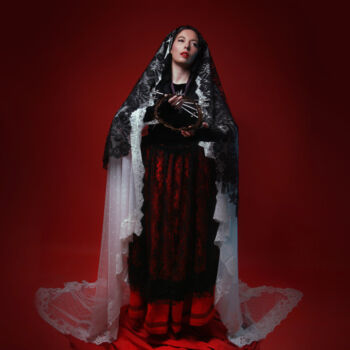 Fotografia intitolato "La DOLOROSA" da Saint.E, Opera d'arte originale, Fotografia digitale