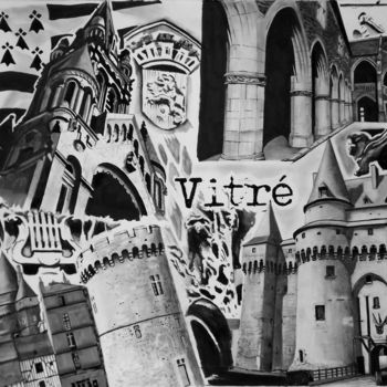 Drawing titled "Vitré" by Saintcence, Original Artwork, Pencil
