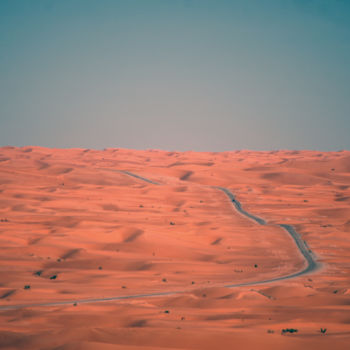 Photography titled "à l'infini" by Salem Bouchakour, Original Artwork