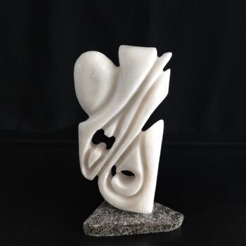 Escultura titulada "Mermer 05" por Salih Demirci, Obra de arte original, Piedra