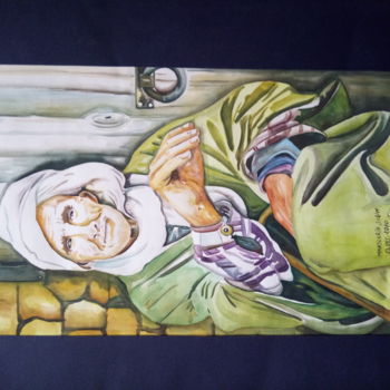 Peinture intitulée "img-20180717-123002…" par Salim Mansouria, Œuvre d'art originale