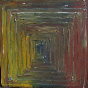 Peinture intitulée "cinétique" par Denis Wozniak, Œuvre d'art originale, Huile