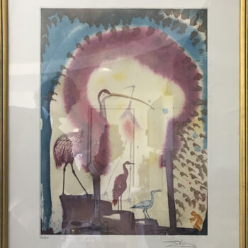 Gravures & estampes intitulée "La Porta dell'infin…" par Salvador Dali, Œuvre d'art originale, Sérigraphie