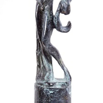 Sculpture intitulée "L’uomo di Newton" par Salvador Dali, Œuvre d'art originale, Bronze