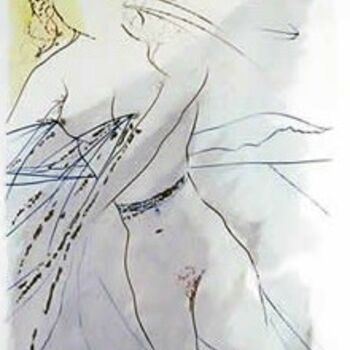 Druckgrafik mit dem Titel "THOU ART FAIRE MY L…" von Salvador Dali, Original-Kunstwerk