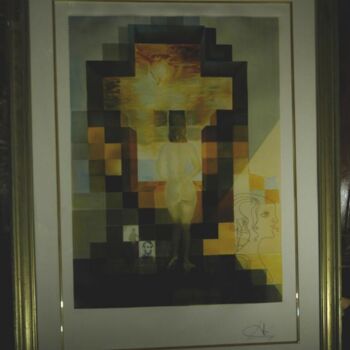 Incisioni, stampe intitolato "LINCOLN IN DALIVISI…" da Salvador Dali, Opera d'arte originale