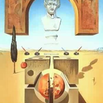 Gravures & estampes intitulée "Dematerialization N…" par Salvador Dali, Œuvre d'art originale