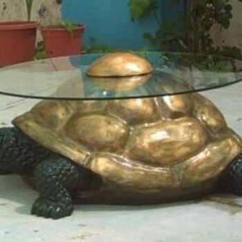 Rzeźba zatytułowany „Mesa tortuga” autorstwa Salvador Nadal, Oryginalna praca