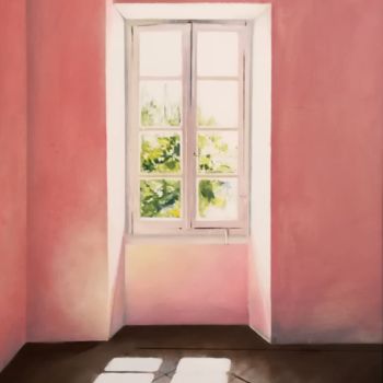 Картина под названием "Interior 18" - Salvatore Cocca, Подлинное произведение искусства, Масло