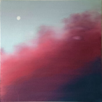 Картина под названием "Red Shadows" - Salvatore Cocca, Подлинное произведение искусства, Масло