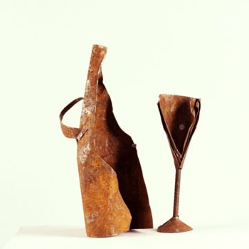 雕塑 标题为“Nature scabre” 由Salvatore Delogu, 原创艺术品, 金属