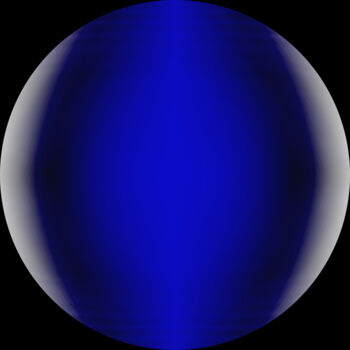 Fotografía titulada "Orb 1.0 Blue" por Salvatore John Sgroi, Obra de arte original, Fotografía digital