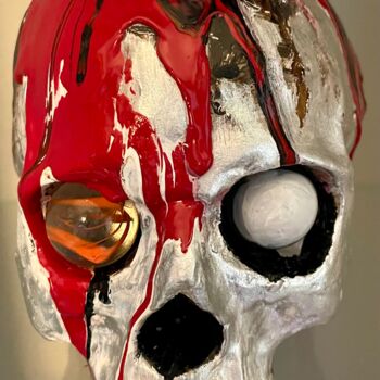 Скульптура под названием "Terminator" - Salvatore Petrucino, Подлинное произведение искусства, Смола