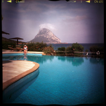 Fotografie getiteld "Lady Tavolara, limi…" door Salvo Veneziano, Origineel Kunstwerk, Film fotografie