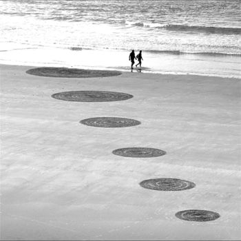 Photographie intitulée "Duo rond" par Samuel Dougados, Œuvre d'art originale, Photographie numérique