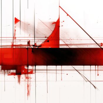 Digital Arts titled "Bloodlines XII" by Samael, Original Artwork, Digital Painting
