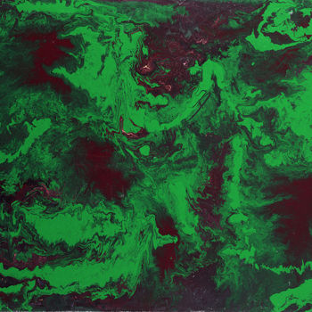 Peinture intitulée ""Emerald Giant"" par Sami, Œuvre d'art originale, Acrylique