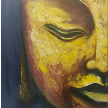 Pintura intitulada "Silence" por Samruddhi R Trivedi, Obras de arte originais, Óleo