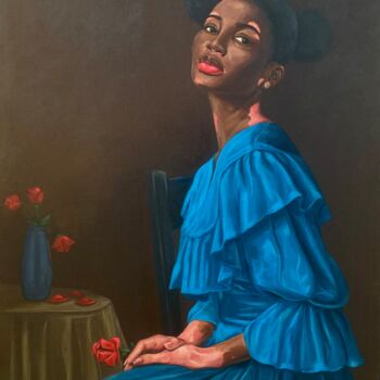 Painting titled "I HAVE FEELINGS TOO…" by Samuel Olutimileyin Taiwo, Original Artwork, Acrylic