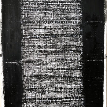 Картина под названием "sans titre-P02" - Sanaa Mejjadi, Подлинное произведение искусства, Акрил