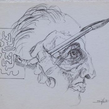 Dibujo titulada "Sin título" por Jorge Alberto Sánchez Conte, Obra de arte original, Otro