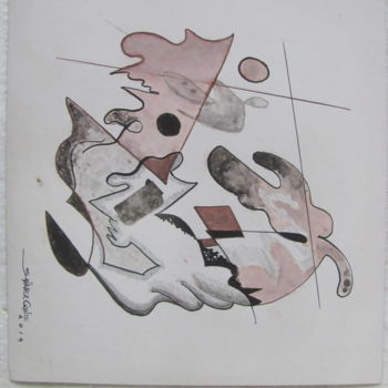Drawing titled "Emociones internas" by Jorge Alberto Sánchez Conte, Original Artwork, Other