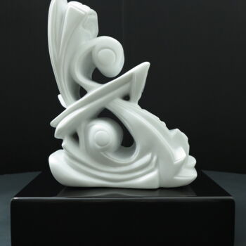 Скульптура под названием "Letter A. The theor…" - Sand, Подлинное произведение искусства, Камень