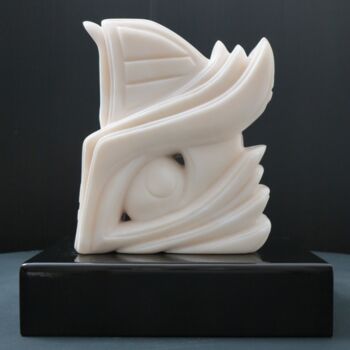 Скульптура под названием "Letter C. The theor…" - Sand, Подлинное произведение искусства, Камень