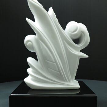 Sculpture intitulée "Letter F. The theor…" par Sand, Œuvre d'art originale, Pierre