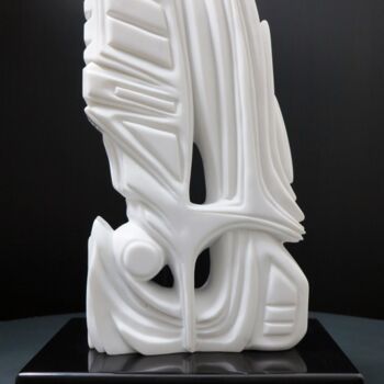 Sculpture intitulée "Letter H. The theor…" par Sand, Œuvre d'art originale, Pierre