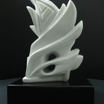 Skulptur mit dem Titel "Letter G. The theor…" von Sand, Original-Kunstwerk, Stein