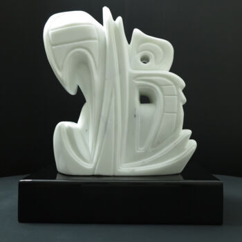 Rzeźba zatytułowany „Letter B. The theor…” autorstwa Sand, Oryginalna praca, Kamień