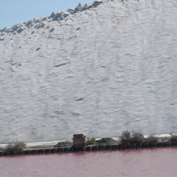 Photography titled "Iceberg de sel" by Sand Laurans, Original Artwork, Non Manipulated Photography