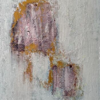 Pintura titulada "PURPLERAIN" por Sandra Ballve, Obra de arte original, Acrílico Montado en Bastidor de camilla de madera