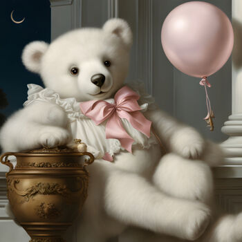 Arts numériques intitulée "Bear 3" par Sandra Egbers (My-AI-Art), Œuvre d'art originale, Image générée par l'IA
