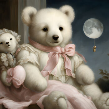 Arte digitale intitolato "Bear 4" da Sandra Egbers (My-AI-Art), Opera d'arte originale, Immagine generata dall'IA