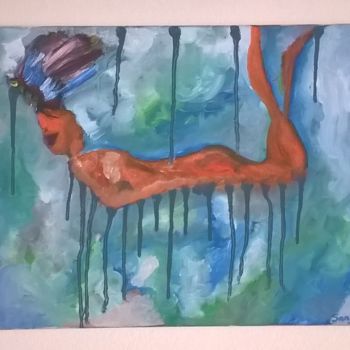 Painting titled "wp-20160701-11-36-5…" by Sandra Mljkvc, Original Artwork, Oil