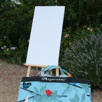 Handwerk mit dem Titel "ARPRATIC" von Sandra Quadratus, Original-Kunstwerk, Taschen und Koffer