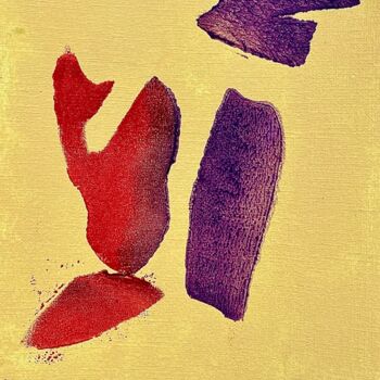 Картина под названием "Danse" - Sandra Smadja (Maya O’Maya), Подлинное произведение искусства, Акрил