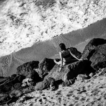 Fotografia intitolato "le saut" da Sandra Clément, Opera d'arte originale, Fotografia digitale