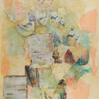Pittura intitolato "Senhora Liberdade,…" da Sandra Filardi, Opera d'arte originale, Olio