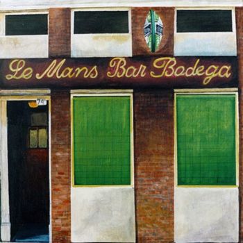 Schilderij getiteld "Bar Bodega" door Sm-Artworks, Origineel Kunstwerk, Anders