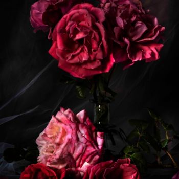 Fotografia zatytułowany „Roses” autorstwa Sandra Platas Hernández, Oryginalna praca, Fotografia cyfrowa