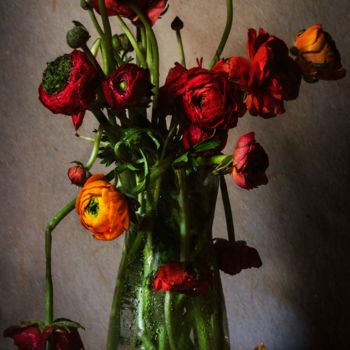 Photography titled "Ranunculus" by Sandra Platas Hernández, Original Artwork, Digital Photography