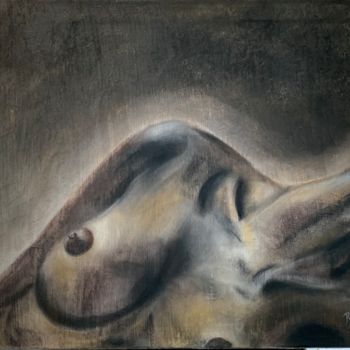 Pittura intitolato "Mila" da Brugeras Sandrine, Opera d'arte originale, Acrilico