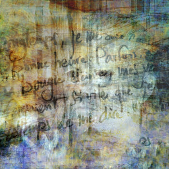 Arte digitale intitolato "INSOMNIE" da Deckalo, Opera d'arte originale, Pittura digitale