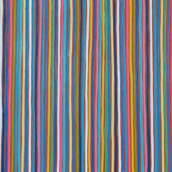 Ζωγραφική με τίτλο "Colors vibrations p7" από Guena, Αυθεντικά έργα τέχνης, Ακρυλικό Τοποθετήθηκε στο Ξύλινο φορείο σκελετό