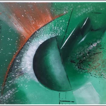 Pittura intitolato ""UNIVERS"" da Sandrine Pedra, Opera d'arte originale, Acrilico
