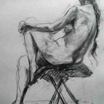 Drawing titled "27EA1A11006B4C3990A…" by Sandrine Wely, Original Artwork